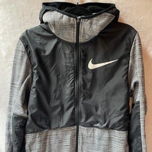 Nike Basketball, Men's Dri Fit Hoodie Jacket, Full Zip, Small